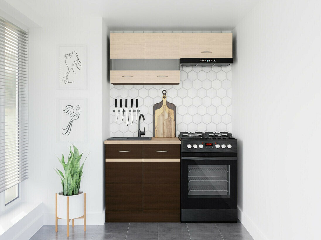 Zbirka kuhinj Eli Dark