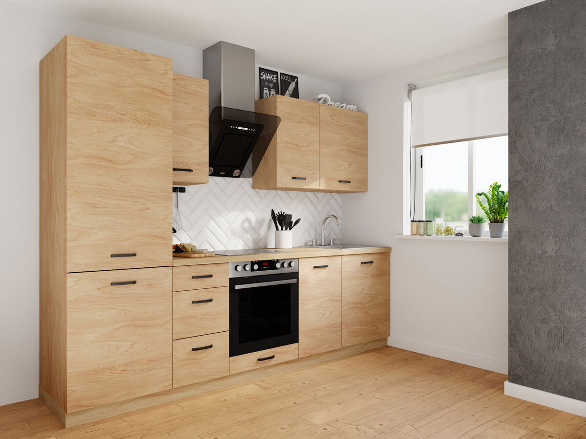 Zbirka kuhinj Amper Oak