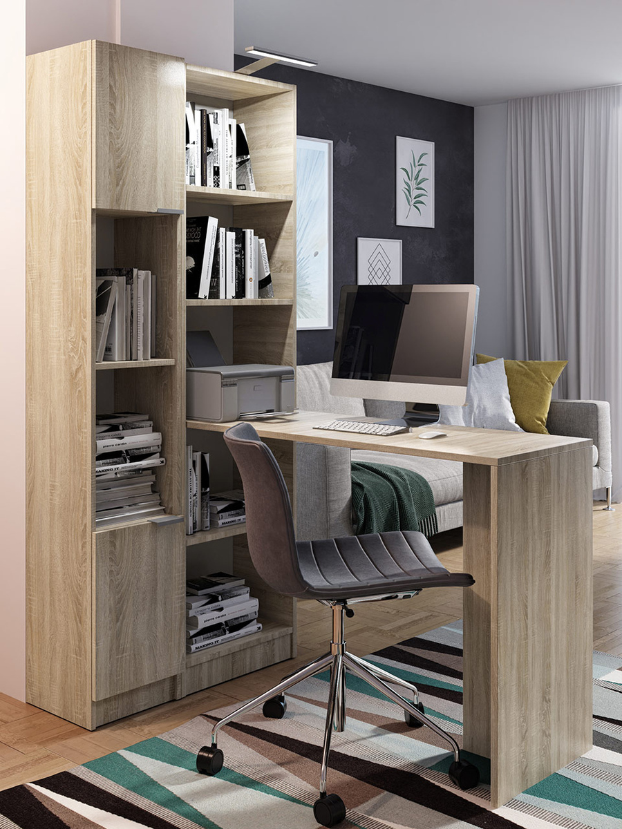 Pisalna miza Dover 109 (Sonoma hrast)