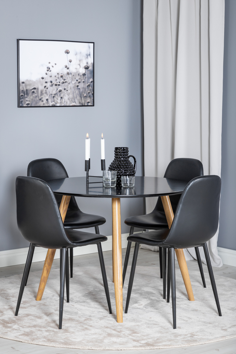 Stol Dallas 202 (Črna)