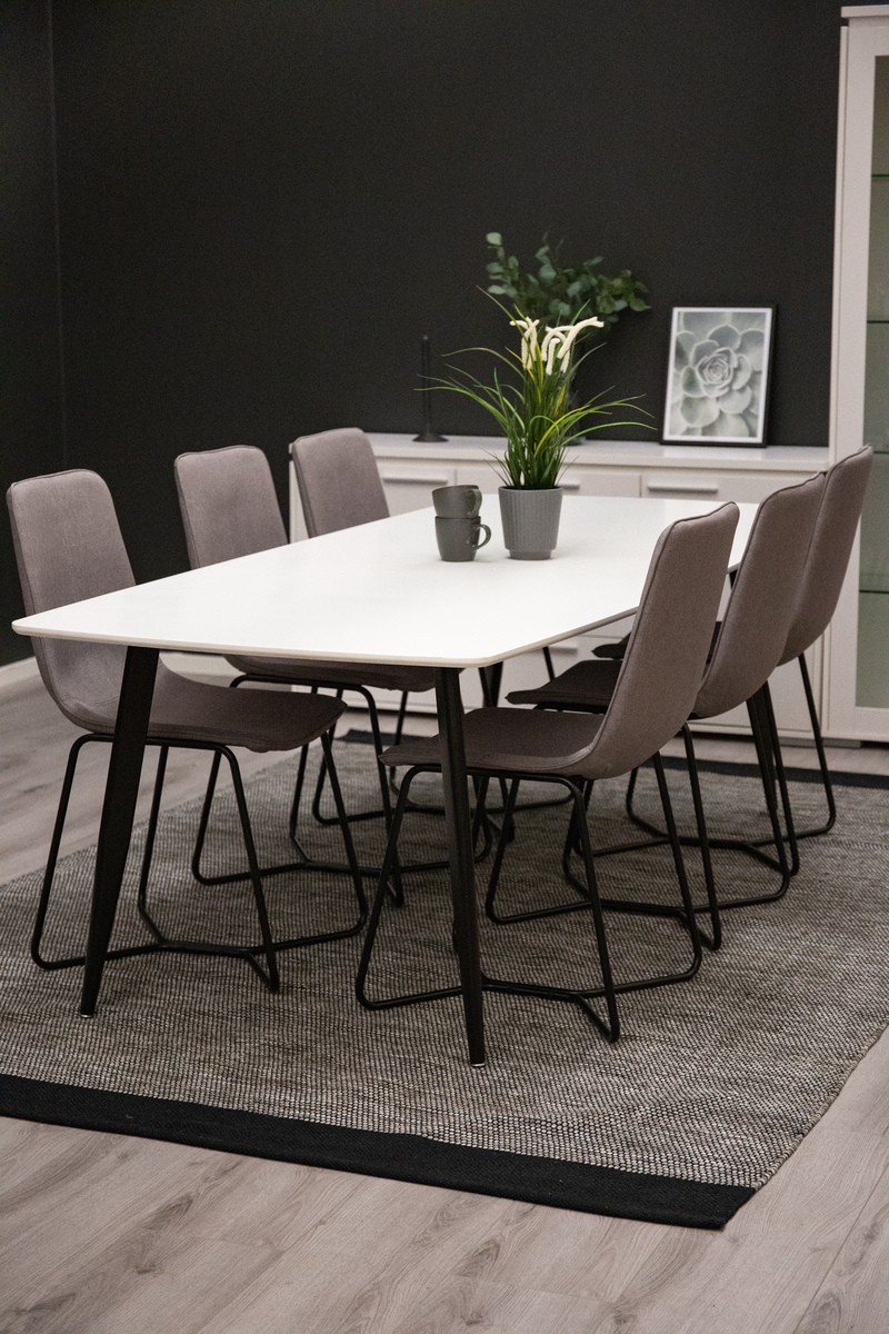 Stol Dallas 247 (Siva + Črna)