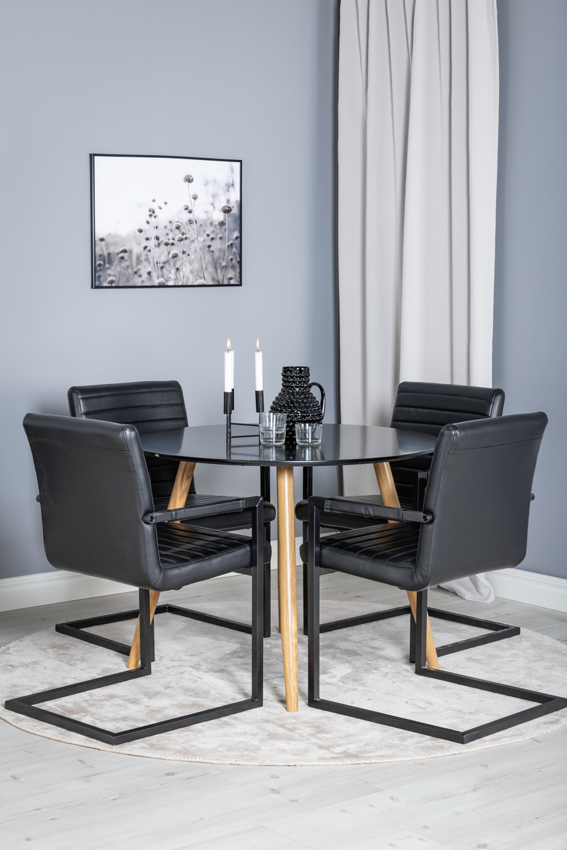 Stol Dallas 248 (Črna)