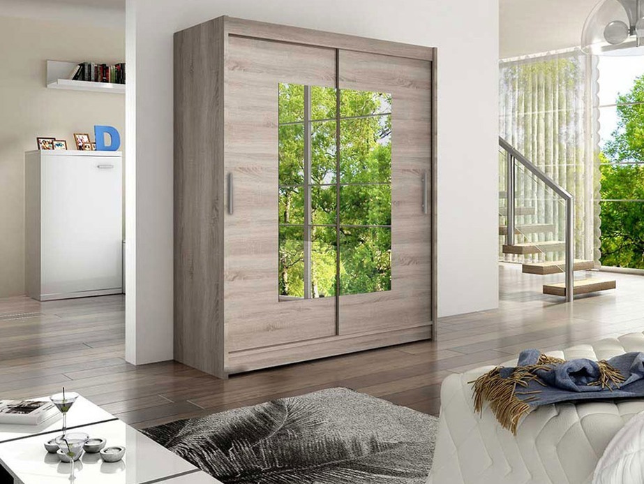 Garderobna omara Closico Camera III (Tartuf hrast)