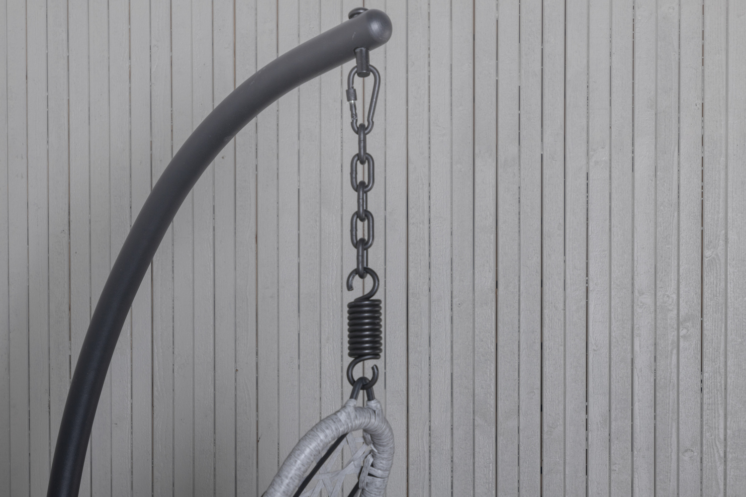 Viseči stol Dallas 519 (Črna + Siva)