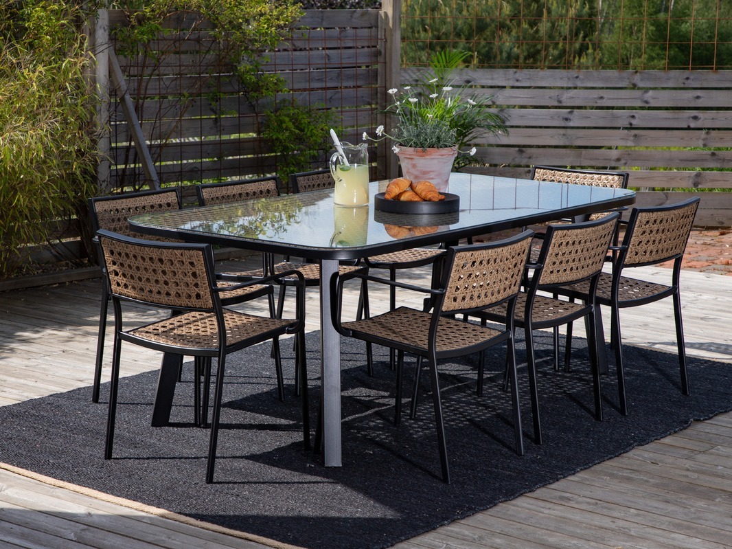 Komplet mize in stolov Dallas 509