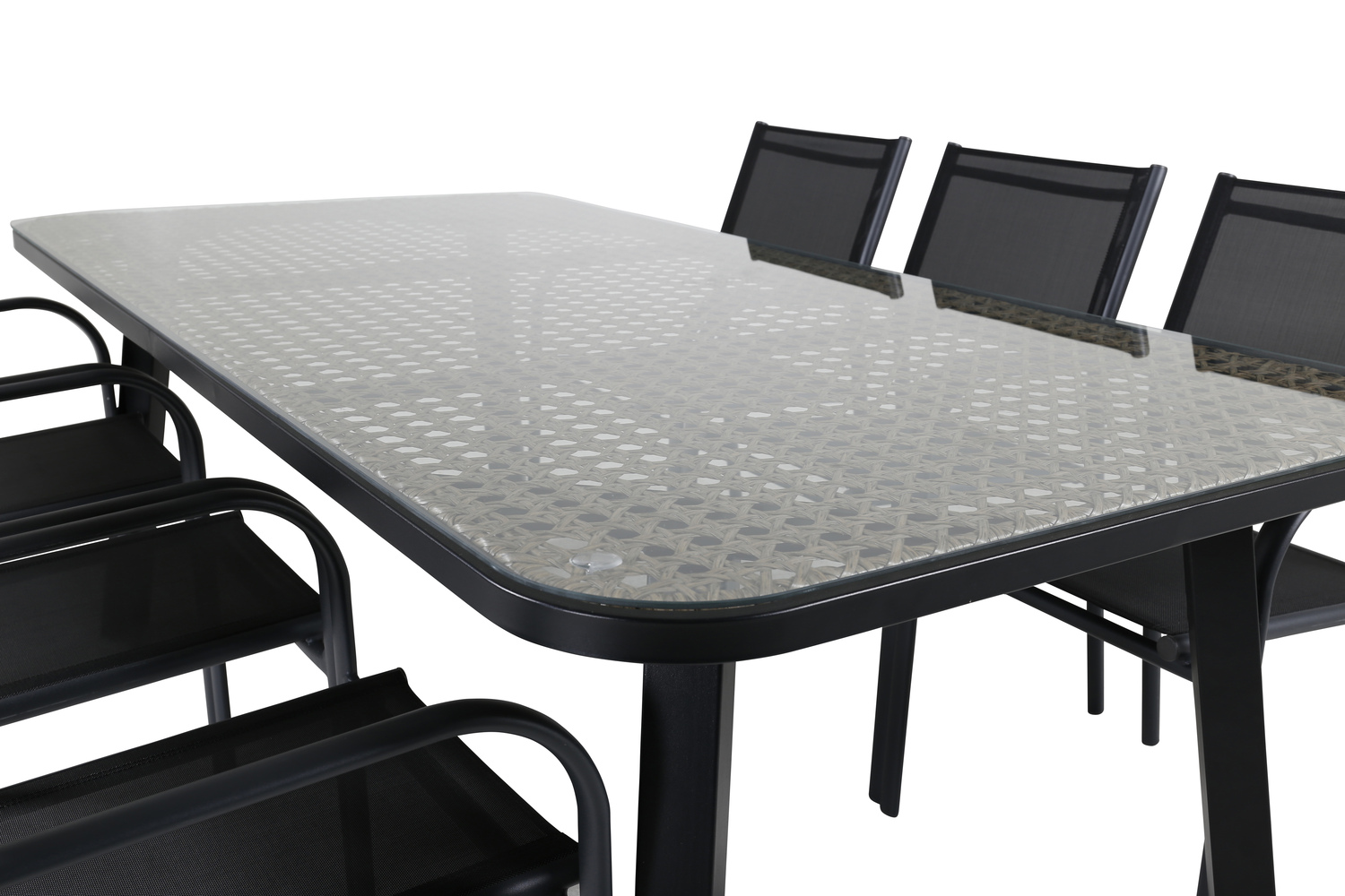 Komplet mize in stolov Dallas 545