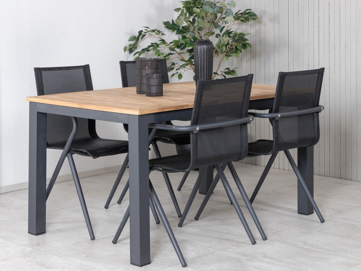 Komplet mize in stolov Dallas 643