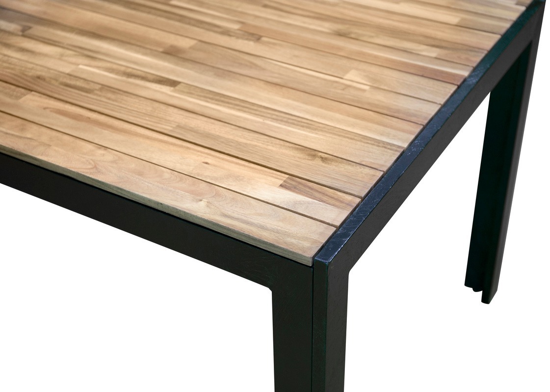 Vrtna miza Dallas 673 (Akacijev + Črna)