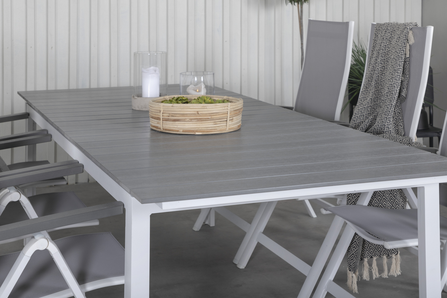 Komplet mize in stolov Dallas 701