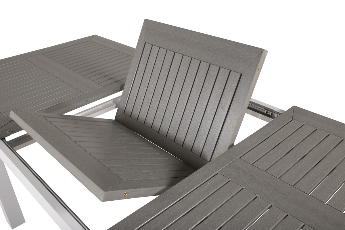 Vrtna miza Dallas 1158 (Siva + Bela)