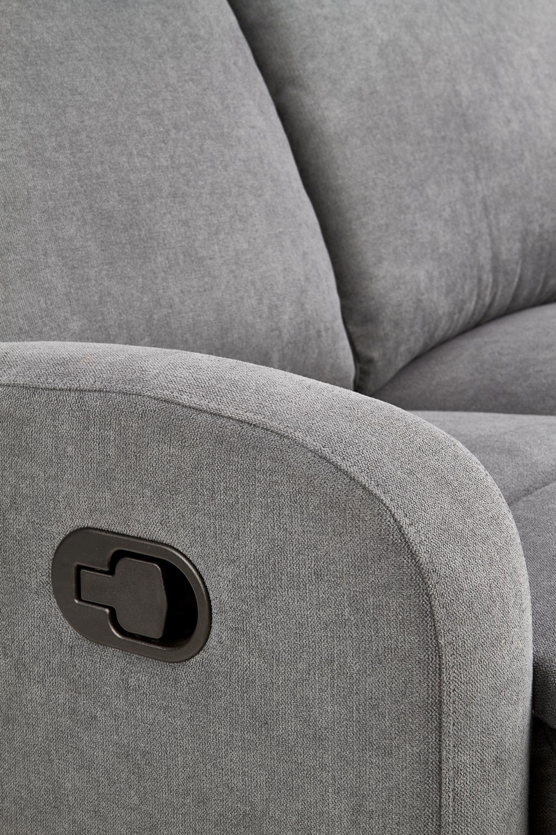 Kavč s počivalnikom Houston 1098 (Siva)