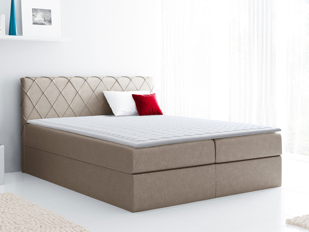 Boxspring postelja Baltimore 127 (Velluto 3)