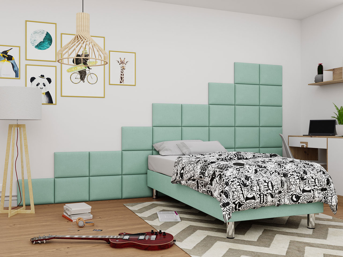 Boxspring postelja Logan 106 (Manila 11)