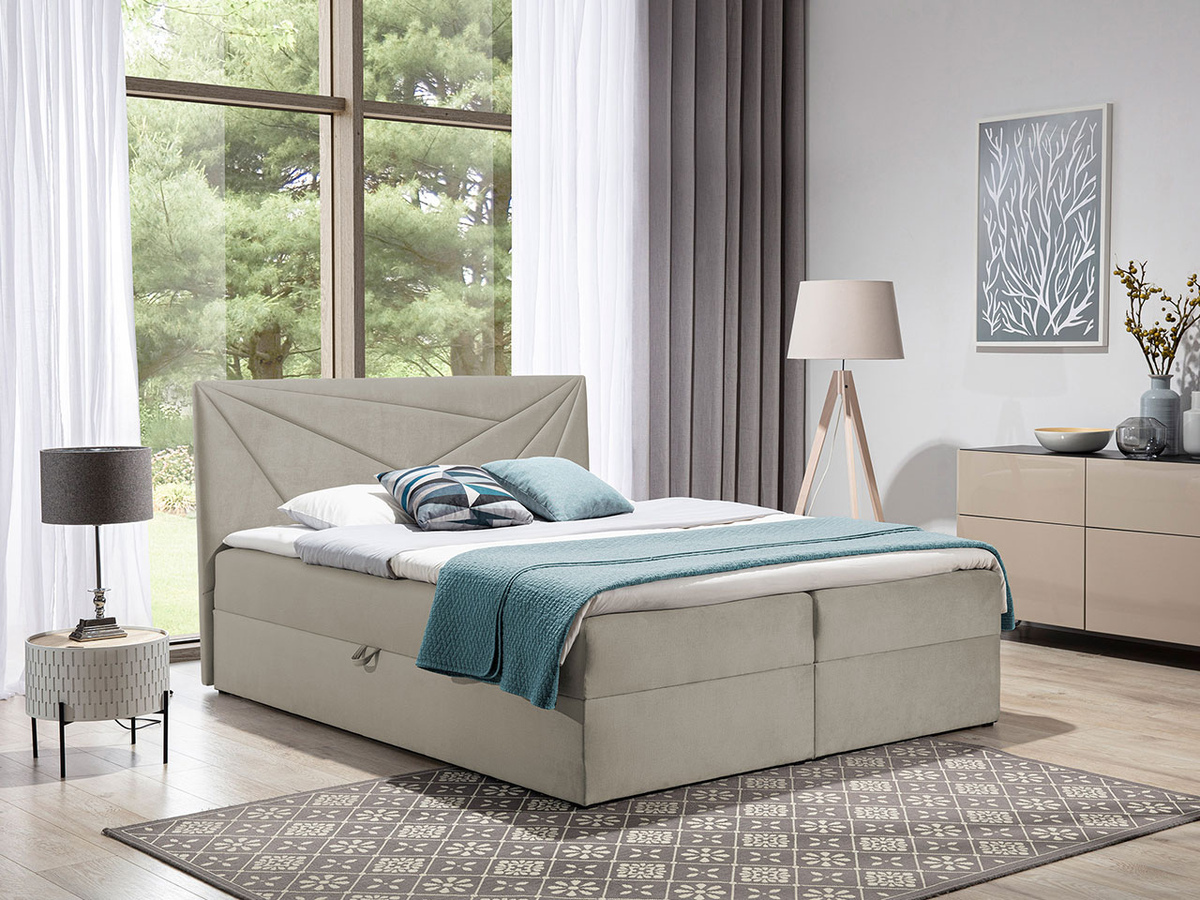Boxspring postelja Baltimore 144 (Paros 2)