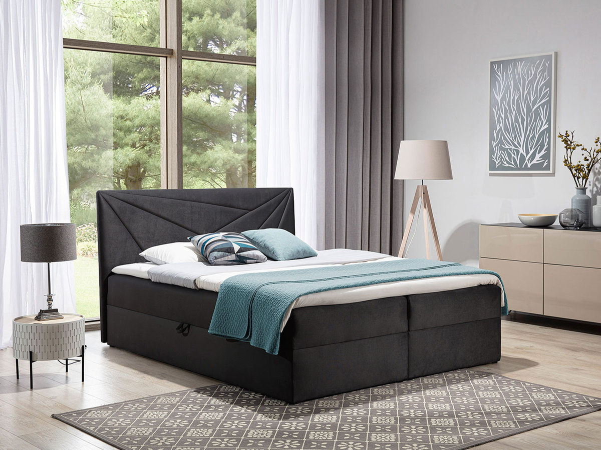 Boxspring postelja Pons II (Kronos 34)