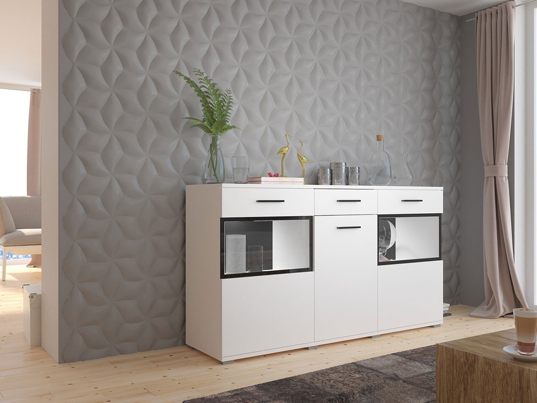 Komoda Tucson 110 (Bela)