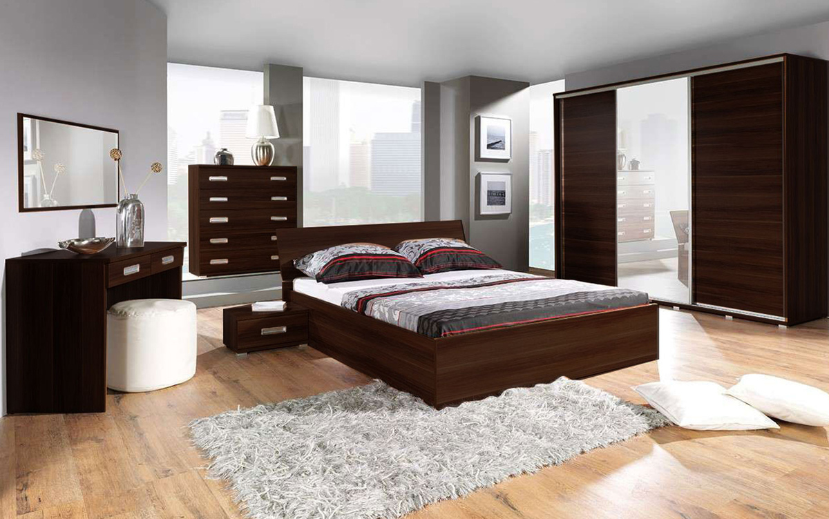 Komplet spalnic Elicavo 106 (Wenge)