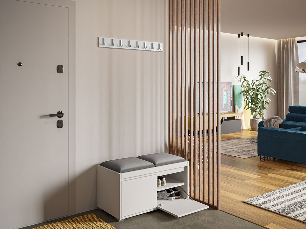 Komplet za predsobo Comfivo Pinus I (Bela + Manila 16)