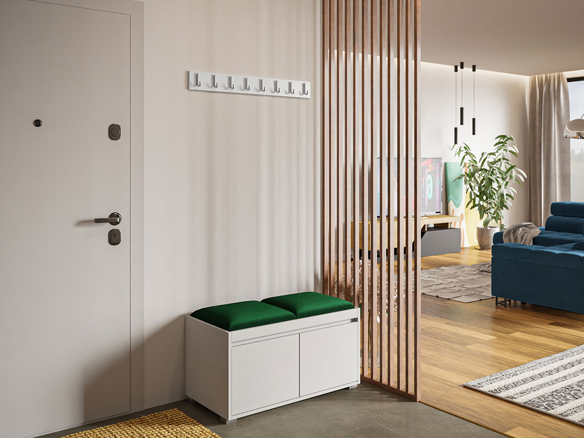 Komplet za predsobo Comfivo Pinus I (Bela + Manila 35)