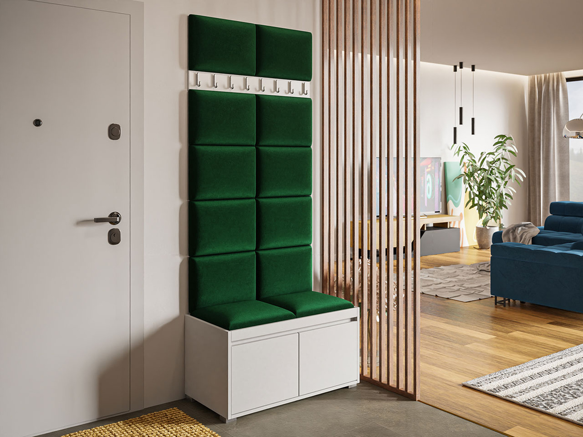 Komplet za predsobo Comfivo Pinus IV (Bela + Manila 35)