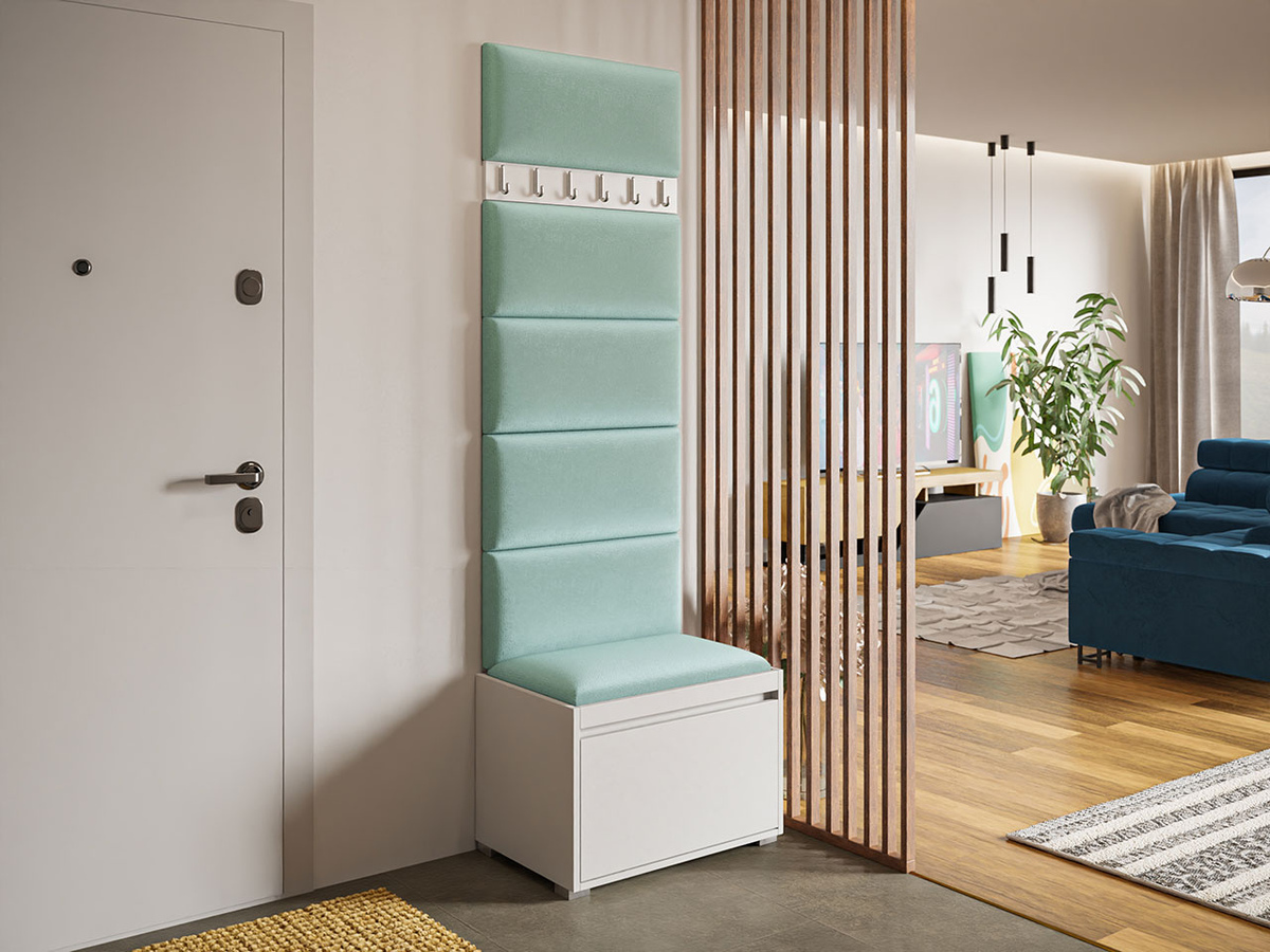 Komplet za predsobo Comfivo Pinus V (Bela + Manila 11)