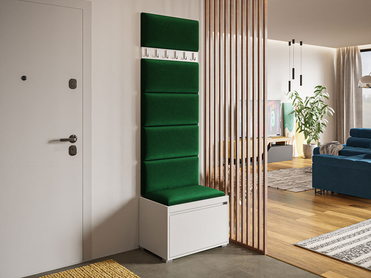 Komplet za predsobo Comfivo Pinus V (Bela + Manila 35)