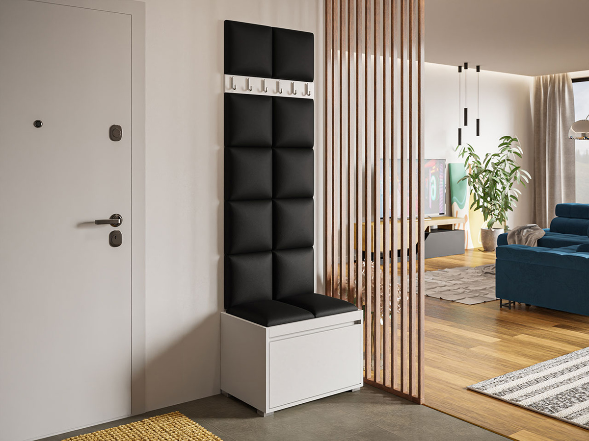 Komplet za predsobo Comfivo Pinus VII (Bela + Soft 011)
