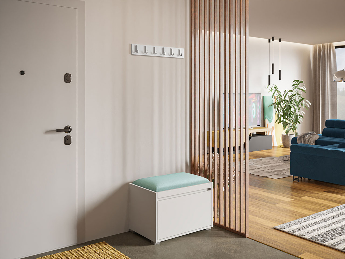 Komplet za predsobo Comfivo Pinus VIII (Bela + Manila 11)