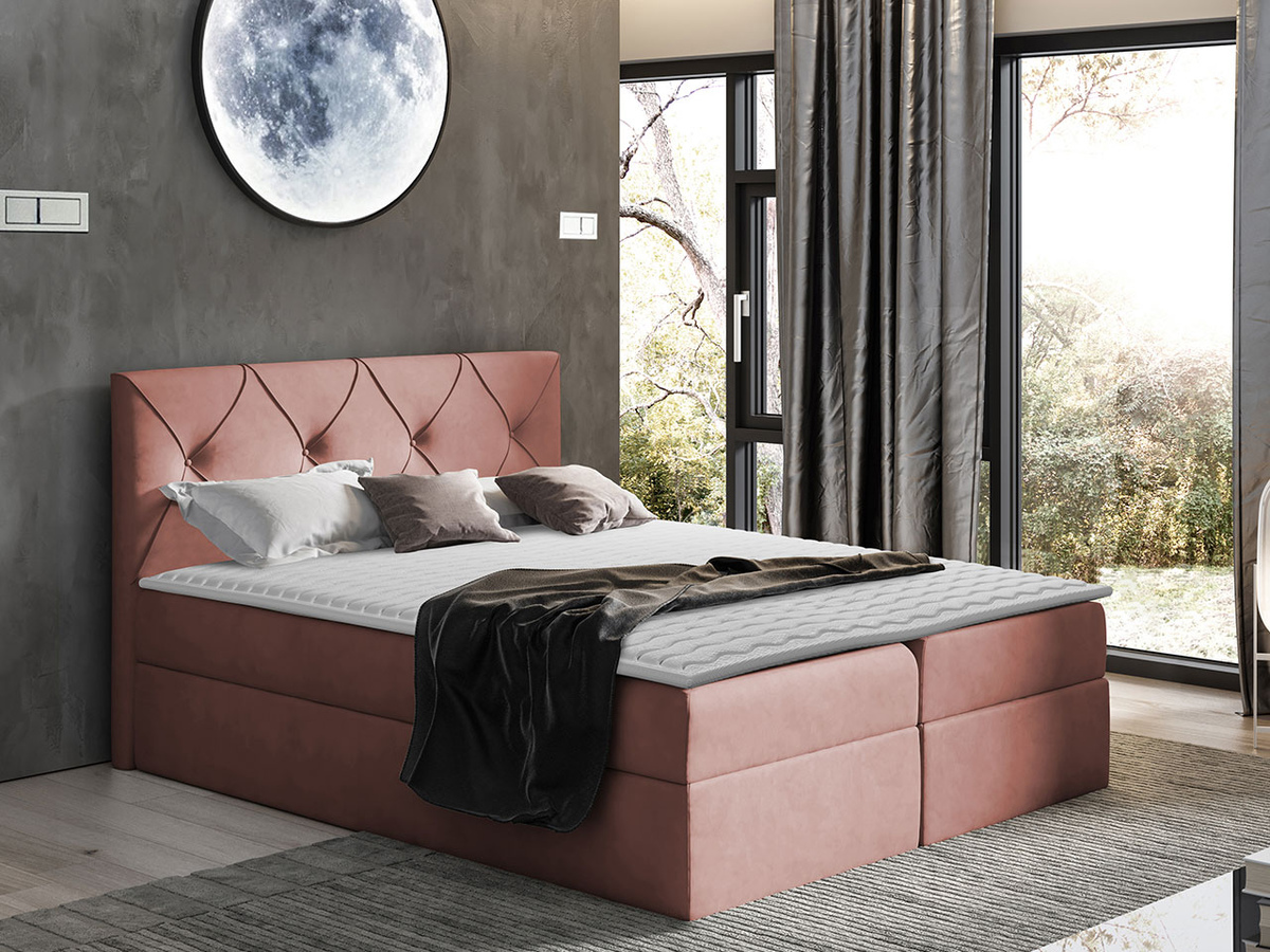 Boxspring postelja Litus (Mono 235)