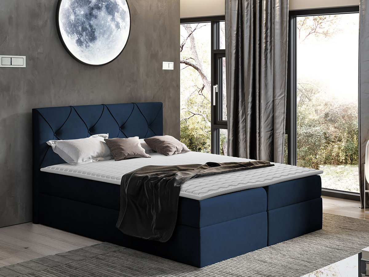 Boxspring postelja Litus (Mono 242)