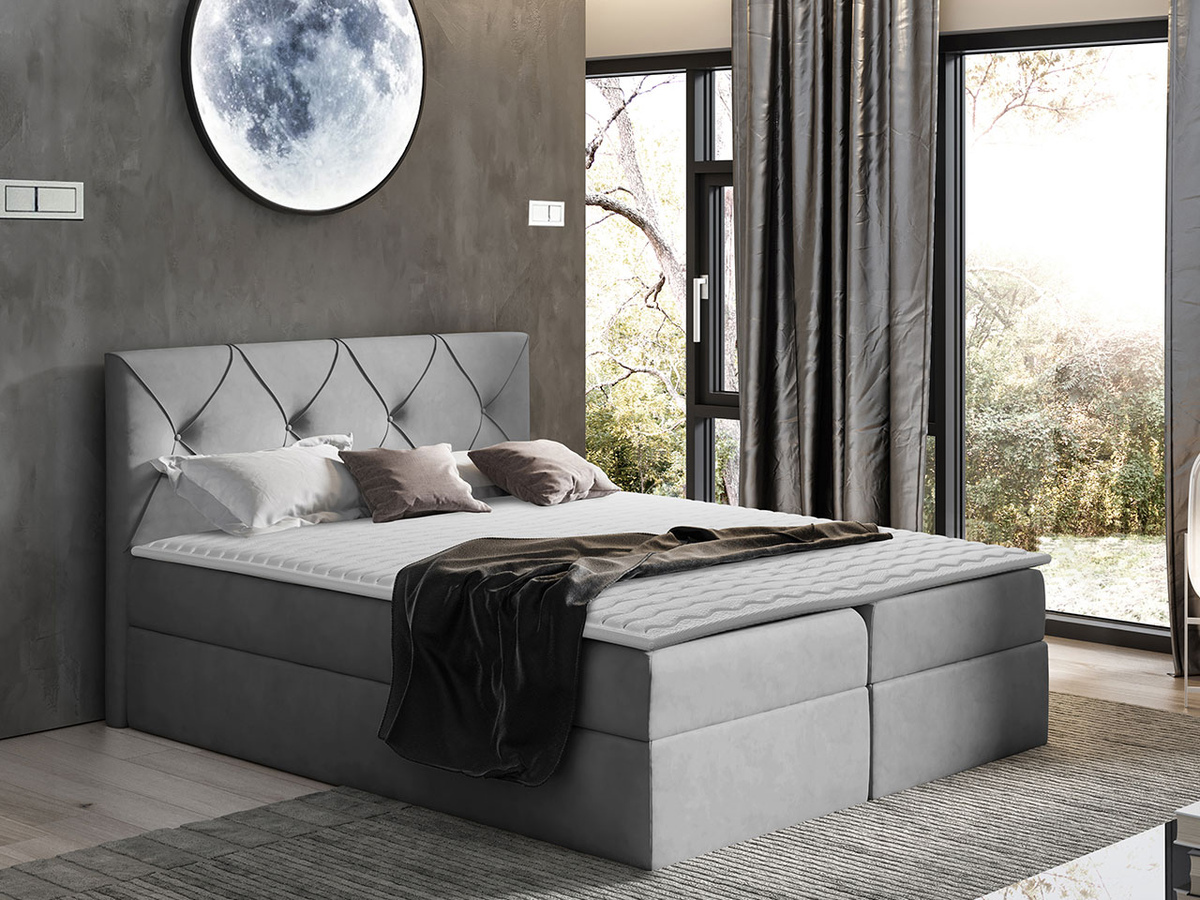 Boxspring postelja Litus (Mono 244)
