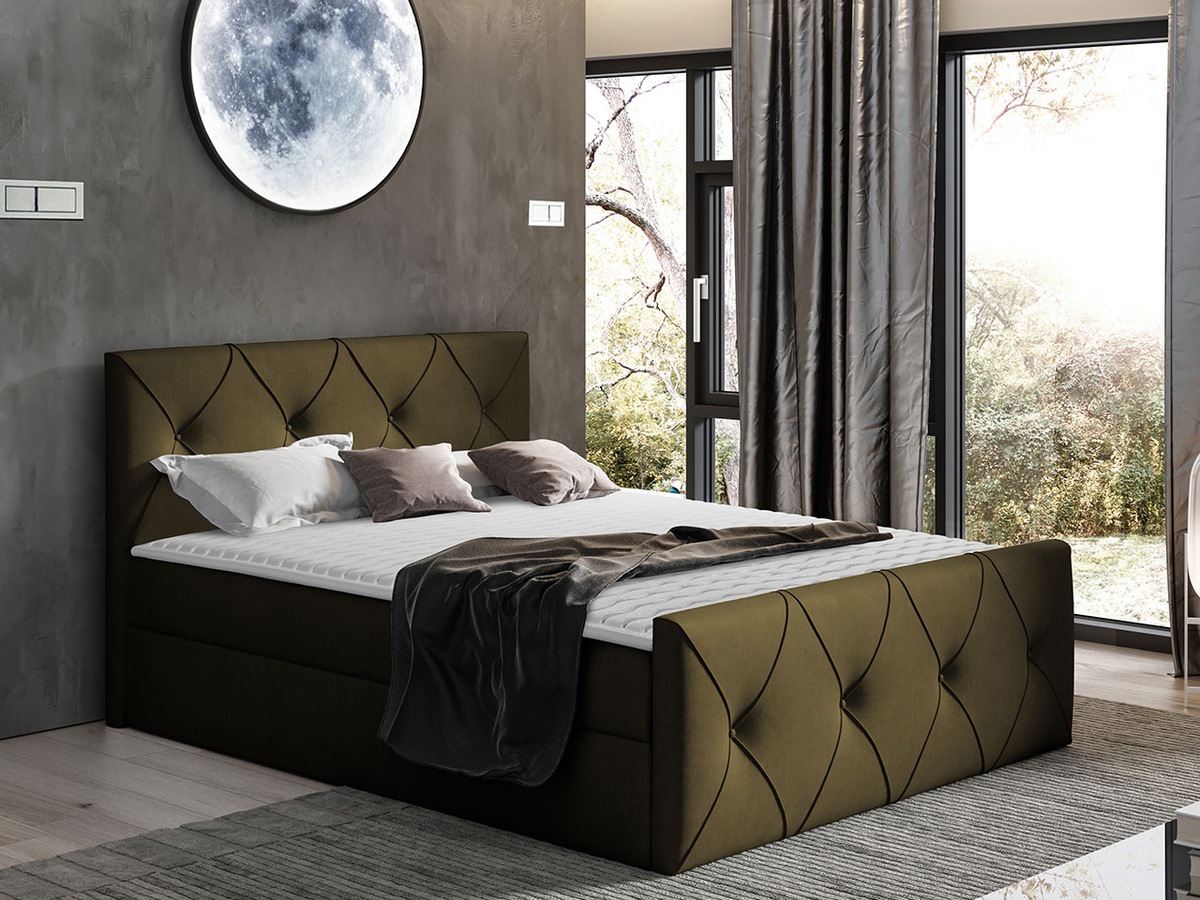 Boxspring postelja Litus I (Zetta 297)