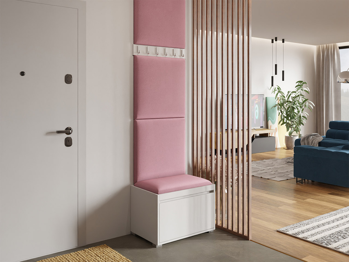 Komplet za predsobo Comfivo Pinus IX (Bela + Manila 09)
