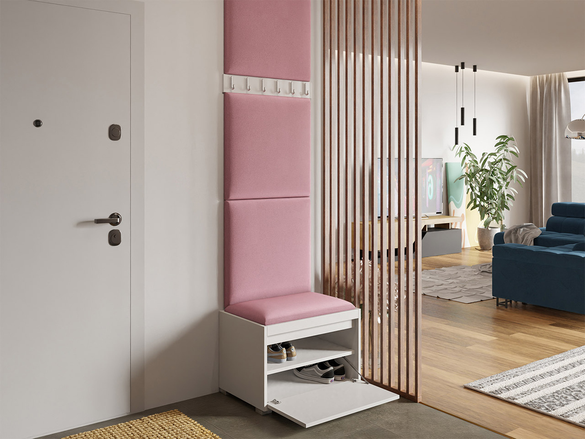 Komplet za predsobo Comfivo Pinus IX (Bela + Manila 09)