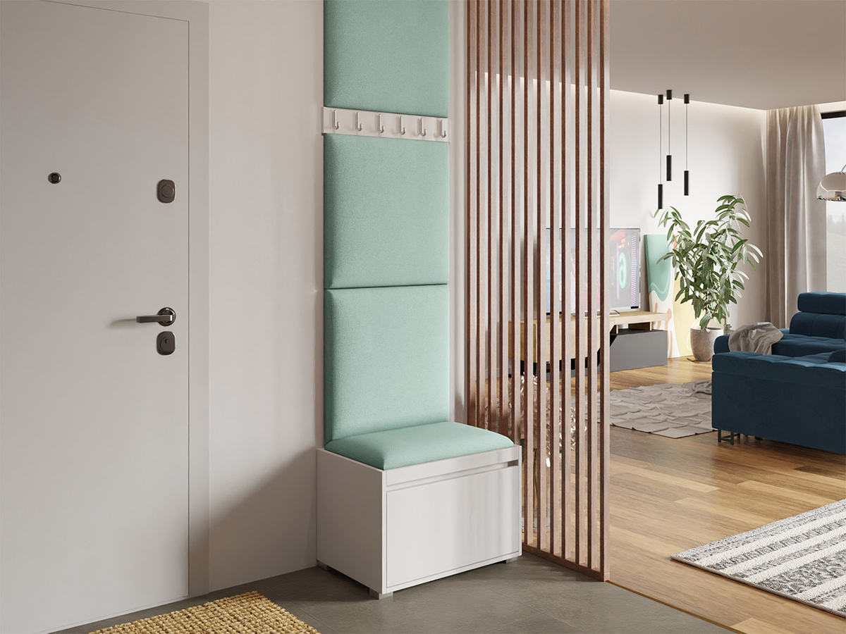 Komplet za predsobo Comfivo Pinus IX (Bela + Manila 11)