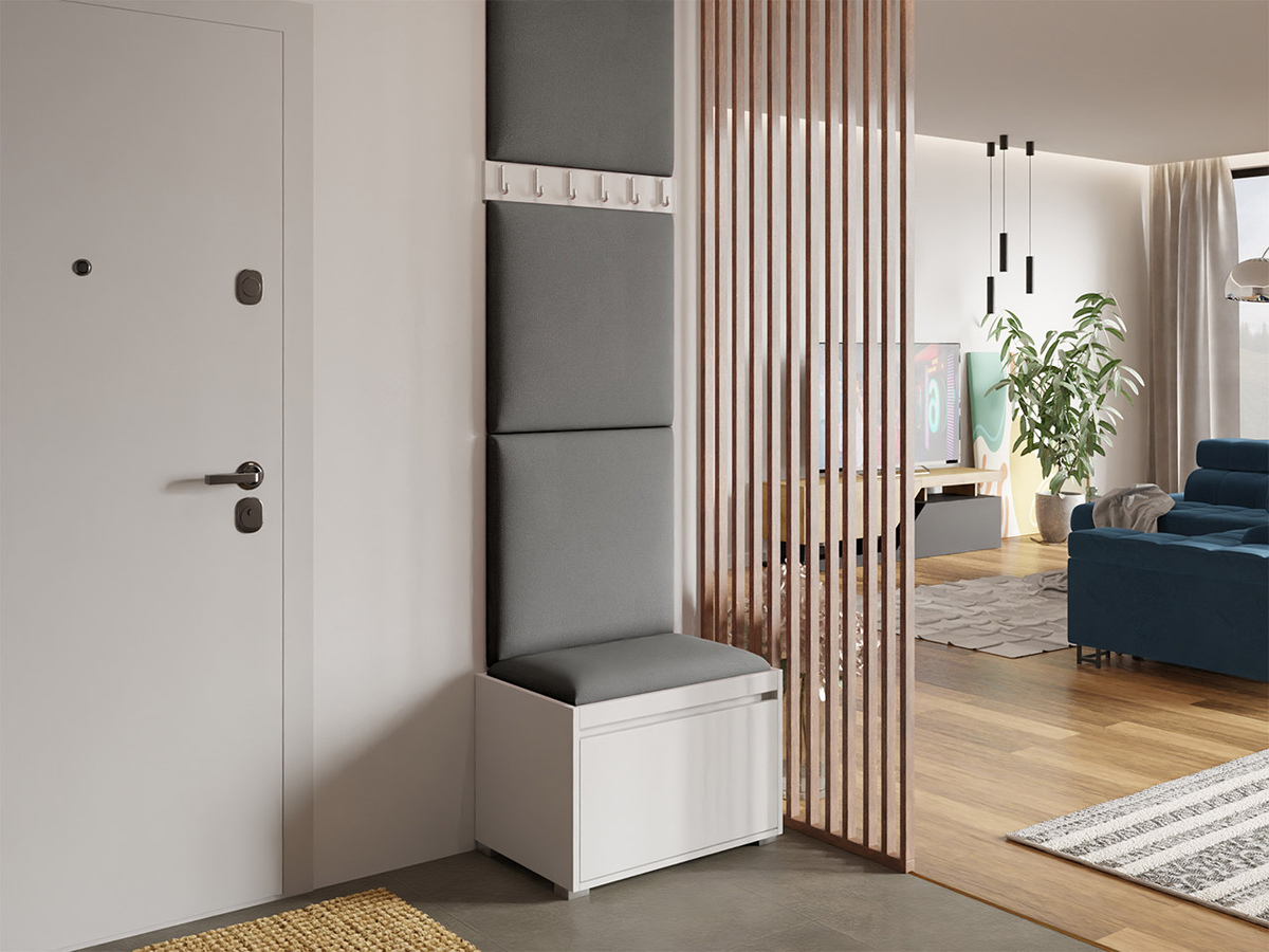Komplet za predsobo Comfivo Pinus IX (Bela + Manila 16)