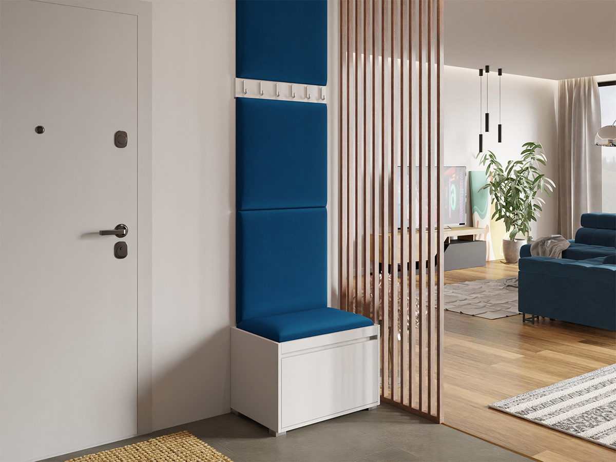 Komplet za predsobo Comfivo Pinus IX (Bela + Manila 26)