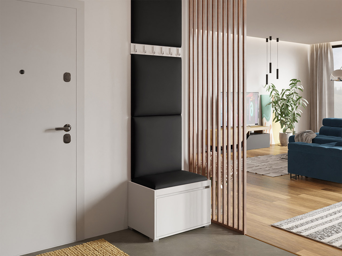 Komplet za predsobo Comfivo Pinus IX (Bela + Soft 011)