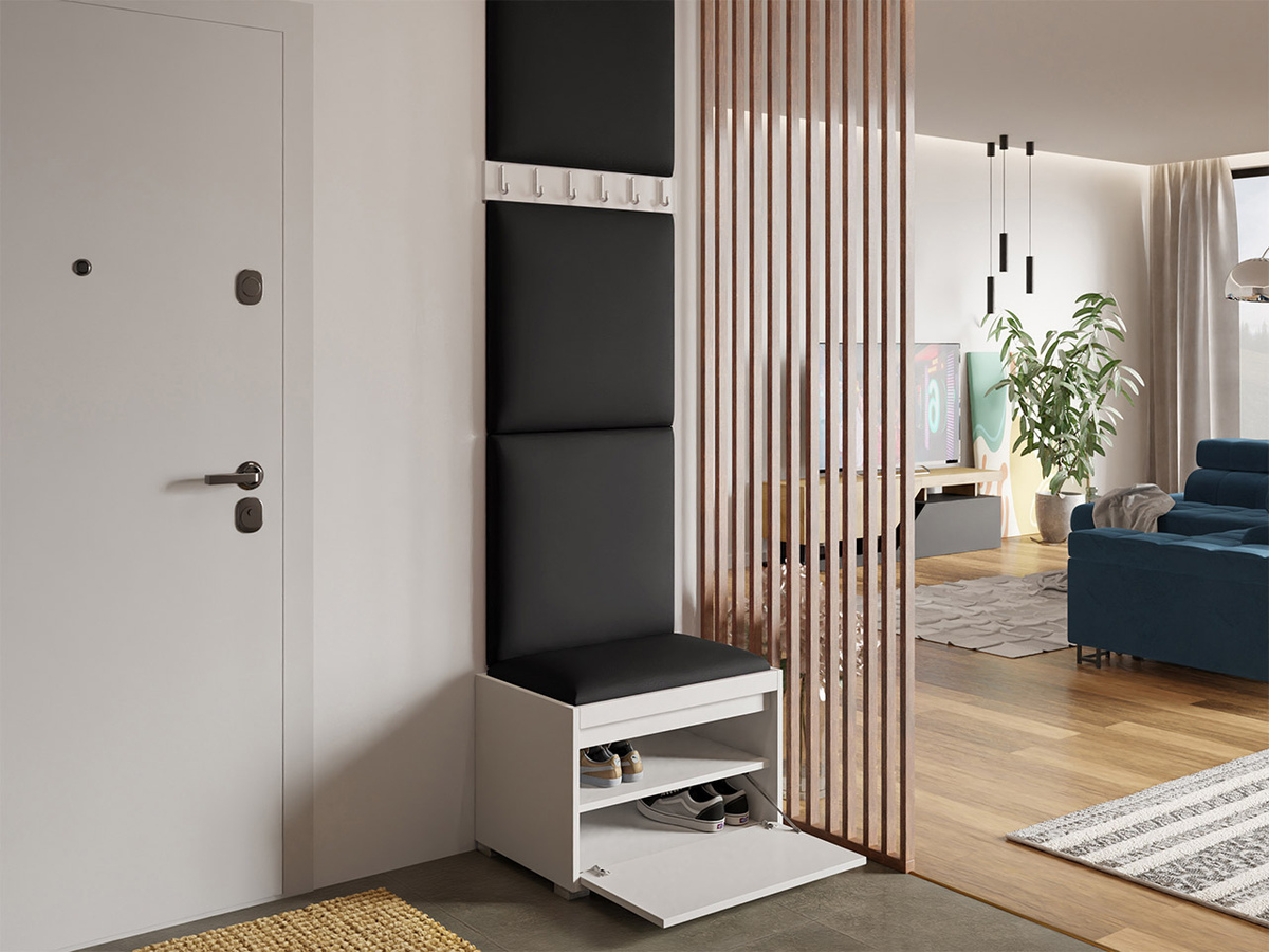 Komplet za predsobo Comfivo Pinus IX (Bela + Soft 011)