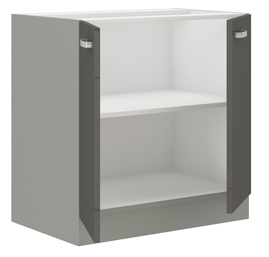 Modularna omarica z vrati Multi Grey 112