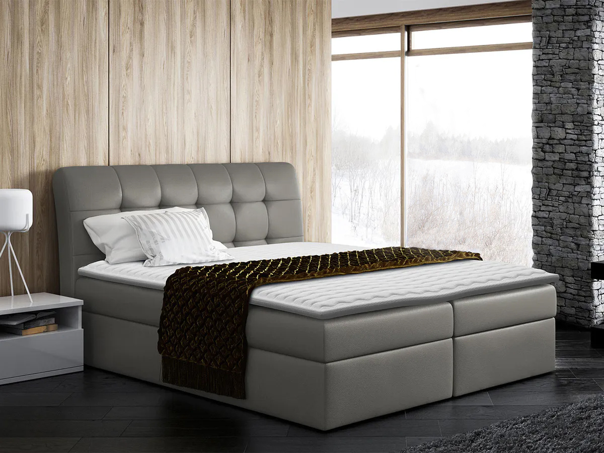 Boxspring postelja Campania (Soft 029)