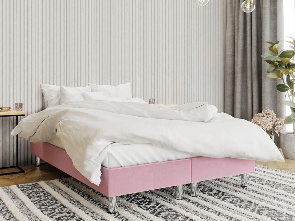 Boxspring postelja Logan 101 (Manila 09)