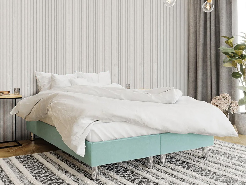 Boxspring postelja Logan 101 (Manila 11)