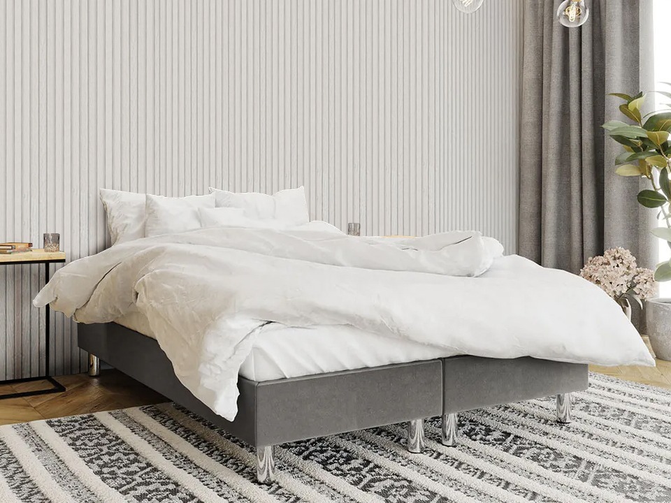 Boxspring postelja Logan 101 (Manila 16)