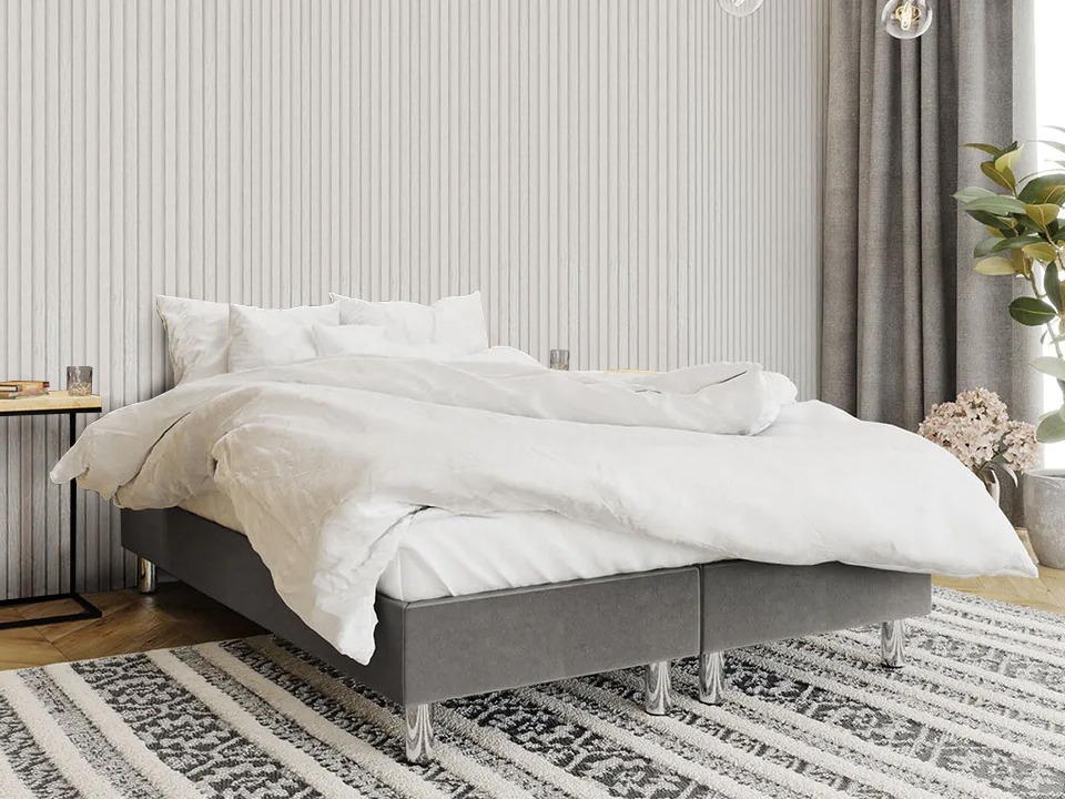 Boxspring postelja Logan 101 (Manila 16)