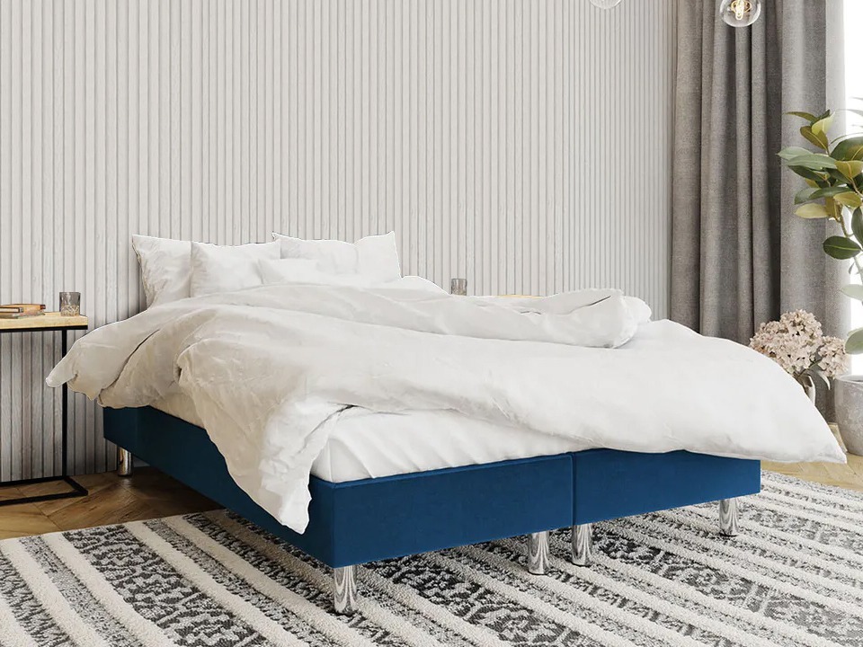 Boxspring postelja Logan 101 (Manila 26)