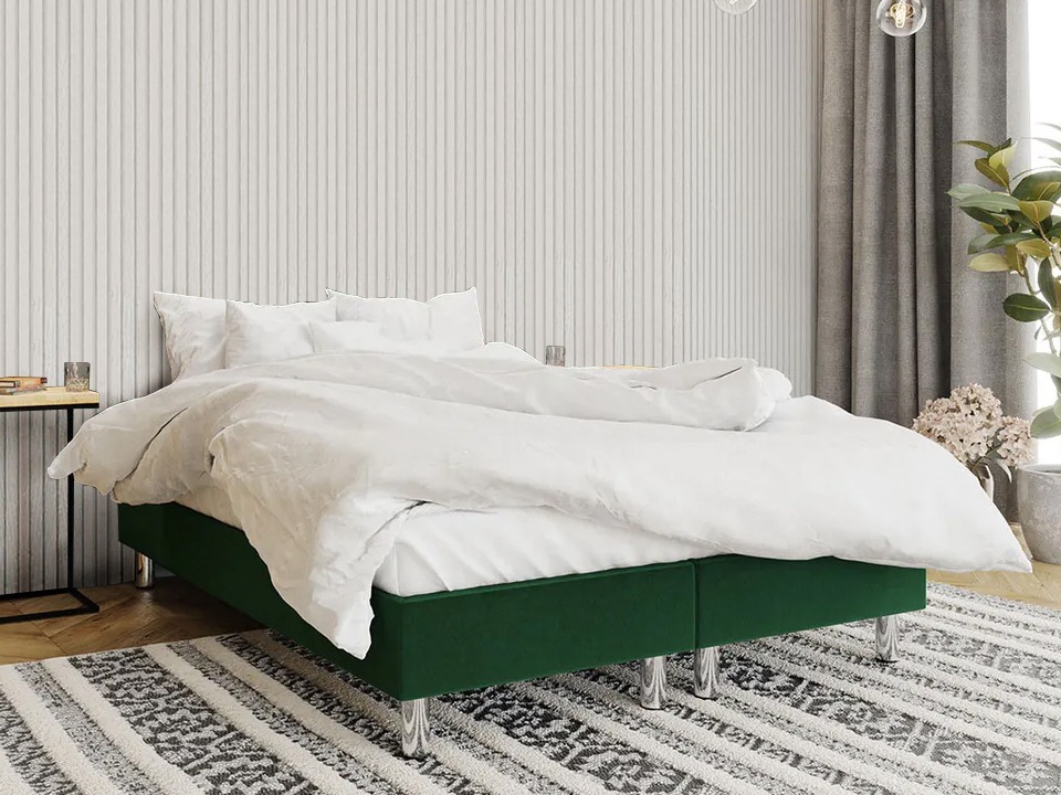 Boxspring postelja Logan 101 (Manila 35)