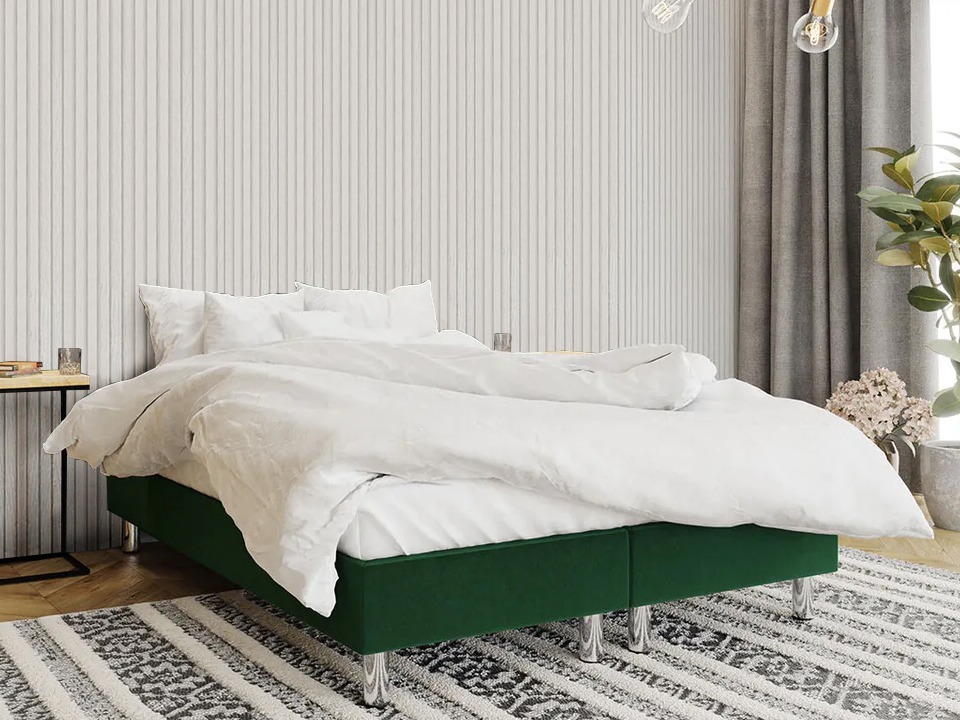 Boxspring postelja Logan 101 (Manila 35)