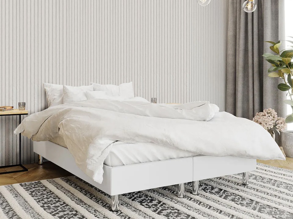 Boxspring postelja Logan 101 (Soft 017)