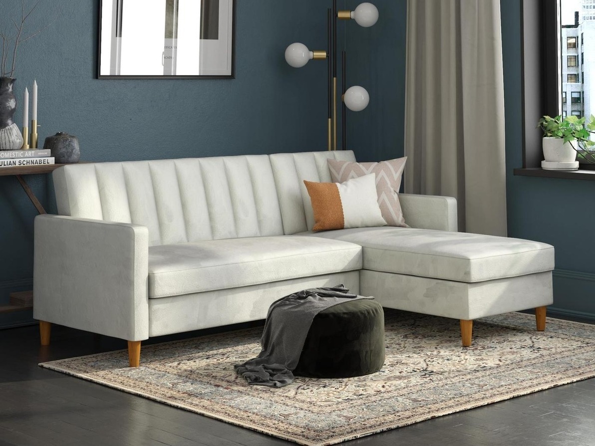 Kotna garnitura Tulsa 108 (Svetlo siva)